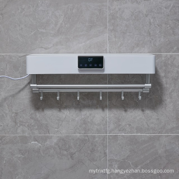White Australia no drilling wall mounted smart CE certificate electric uv towel rail heater